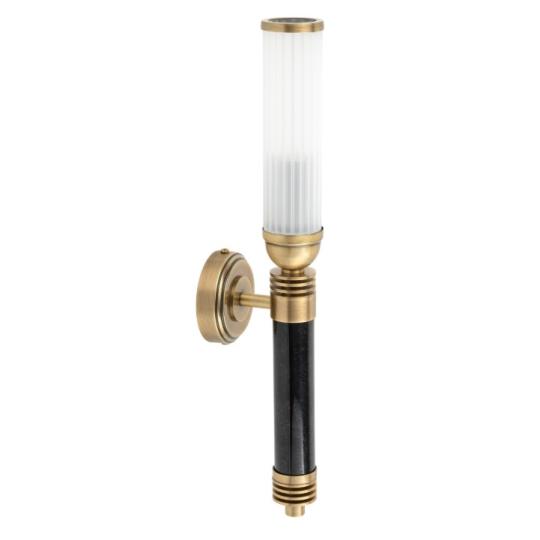 secesny artdeco mramor vkladane nastenne svietidlo zlaty bronz mosadz valcove sklenene tienidlo nastenna lampa kupelna predsien osvetlenie.jpg